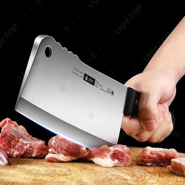 Ultra - Sharp Heavy Duty Meat Cleaver Knife - InspiredGrabs.com